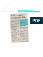 The Statesman_Oct 17, 2008_SEBI Eases Norms for FIIs