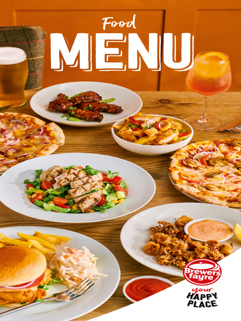 Brewers Fayre Main Menu Priceless | PDF
