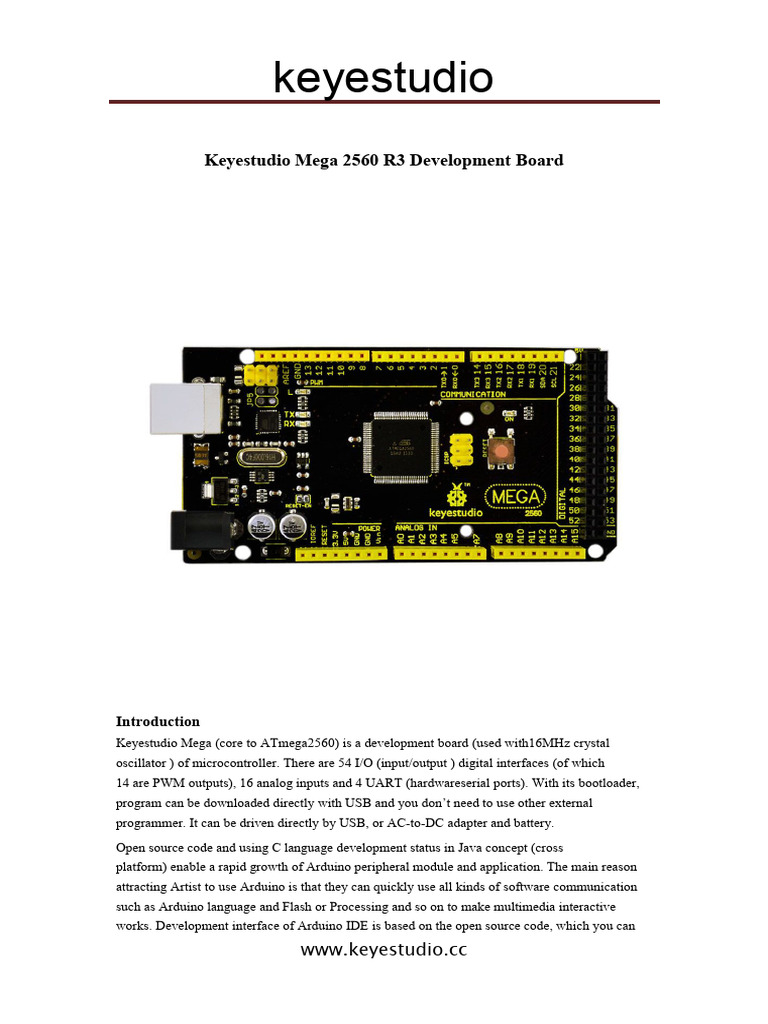 ks0002 MEGA 2560 R3 | PDF