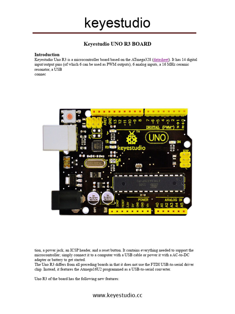 ks0001 Uno R3 | PDF