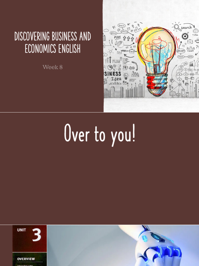 Discovering Business and Economics English | PDF