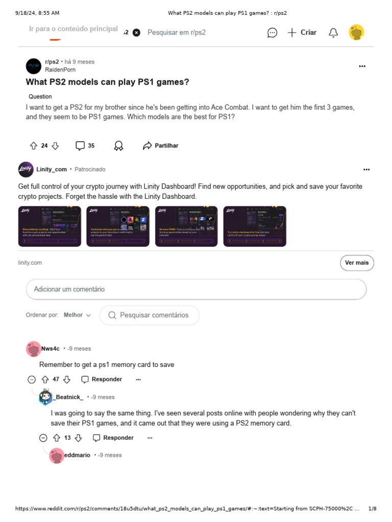 What PS2 Models Can Play PS1 Games - R - ps2 | PDF