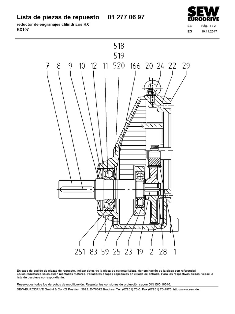 Part List RX107 | PDF