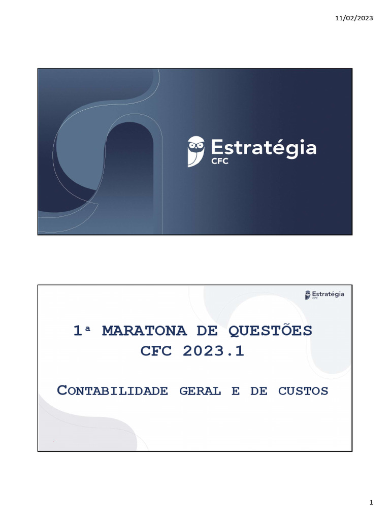 CFC Aula 11 02 23 | PDF