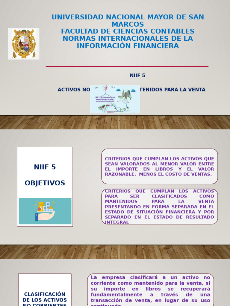 Contab. Super. PPT Niif 5 | PDF | normas internacionales de INFORMACION ...