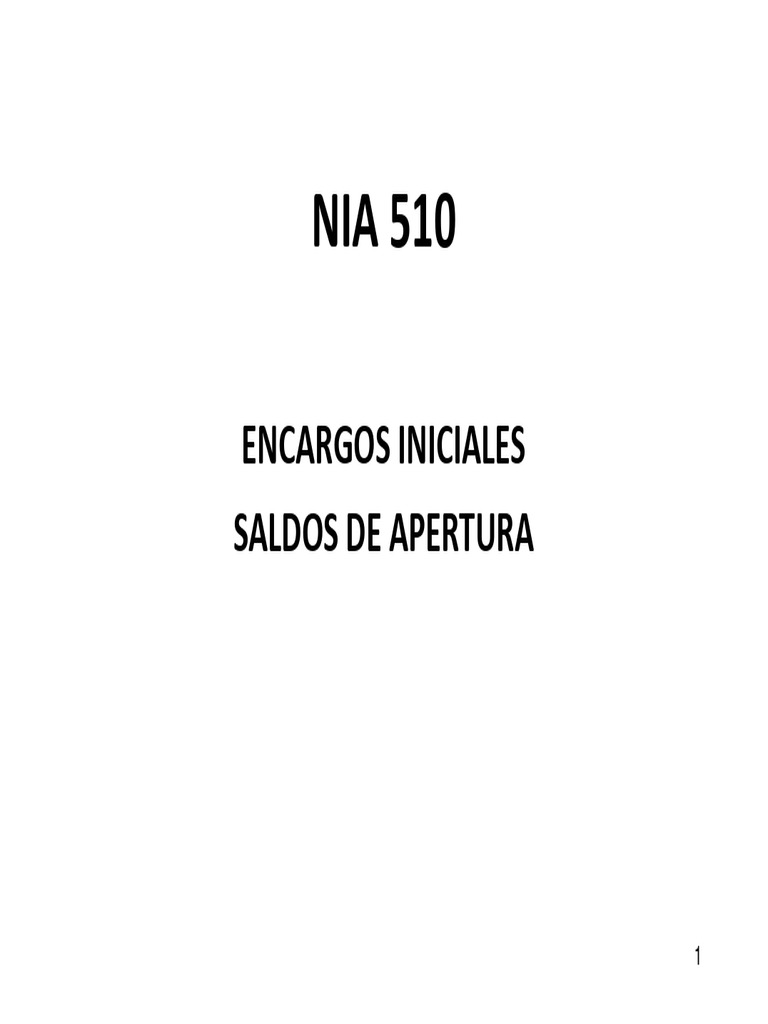 Nia 510 | PDF
