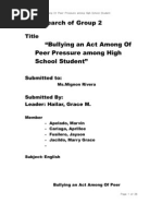 Download Bullying an Act Among of Peer Pressure Among by suma deluxe SN77065204 doc pdf