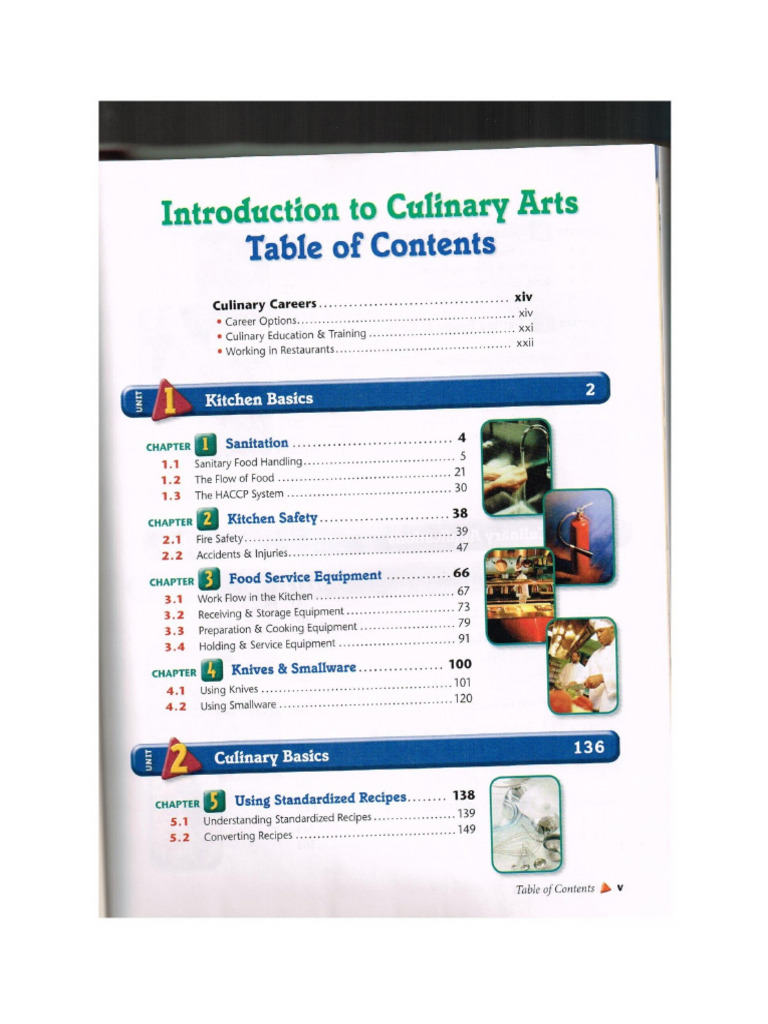 Culinary Arts Textbook | PDF