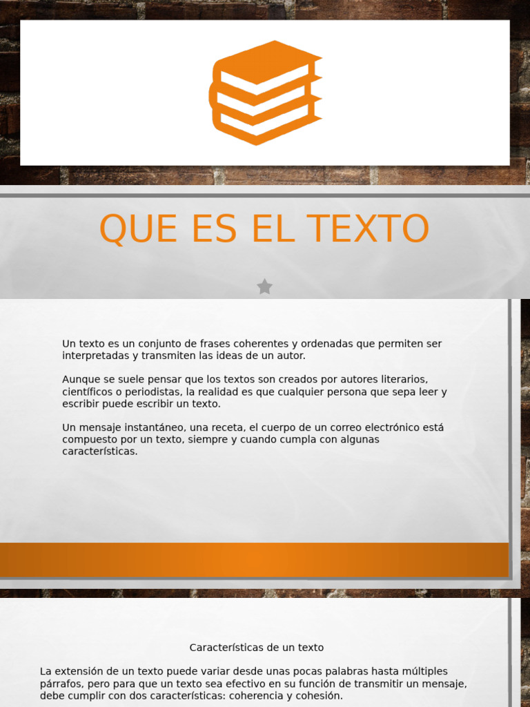 Que Es El Texto | PDF
