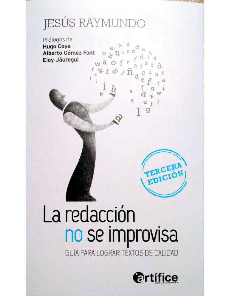 La Redaccion No Se Improvisa Guia para Lograr Textos de Calidad | PDF