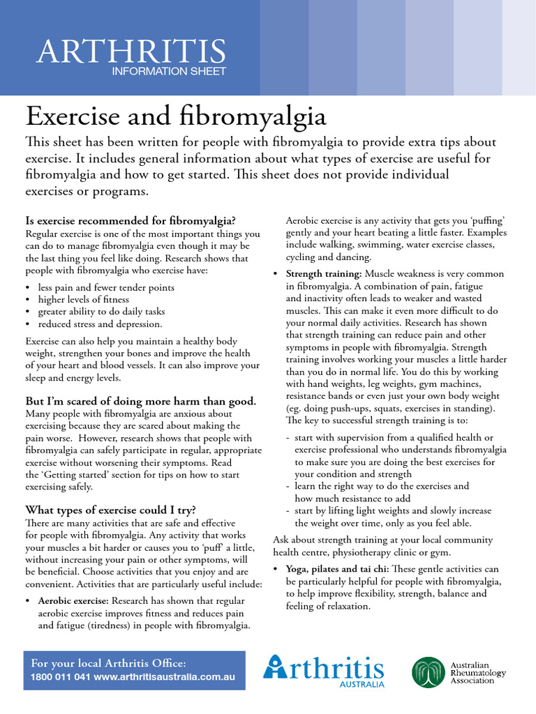 Fibromyalgia-and-exercise | PDF