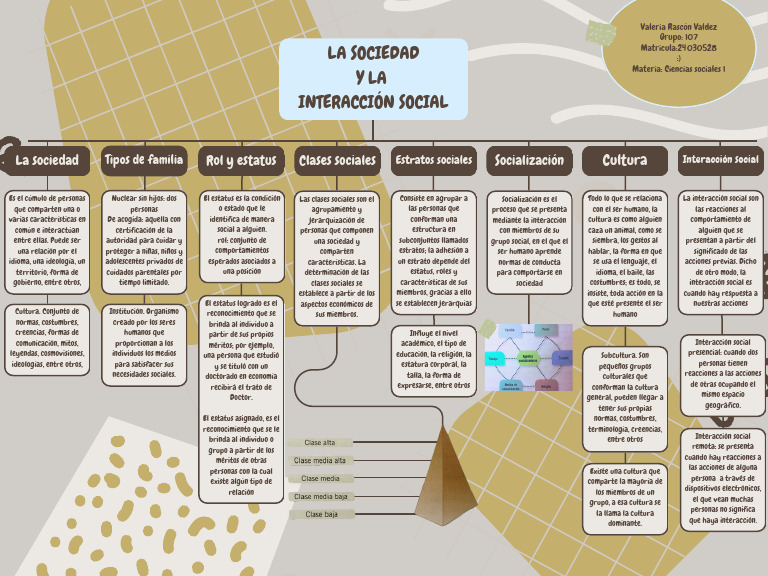 La Sociedad y La Interacción Social | PDF | Sociedad | Estatus social