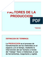 Factores de La Produccion PP