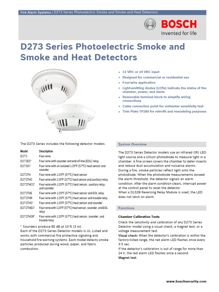 Smoke Detector | PDF