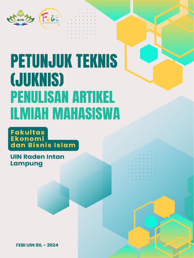 Juknis Penulisan Artikel Ilmiah Mahasiswa Febi Uin Ril | PDF