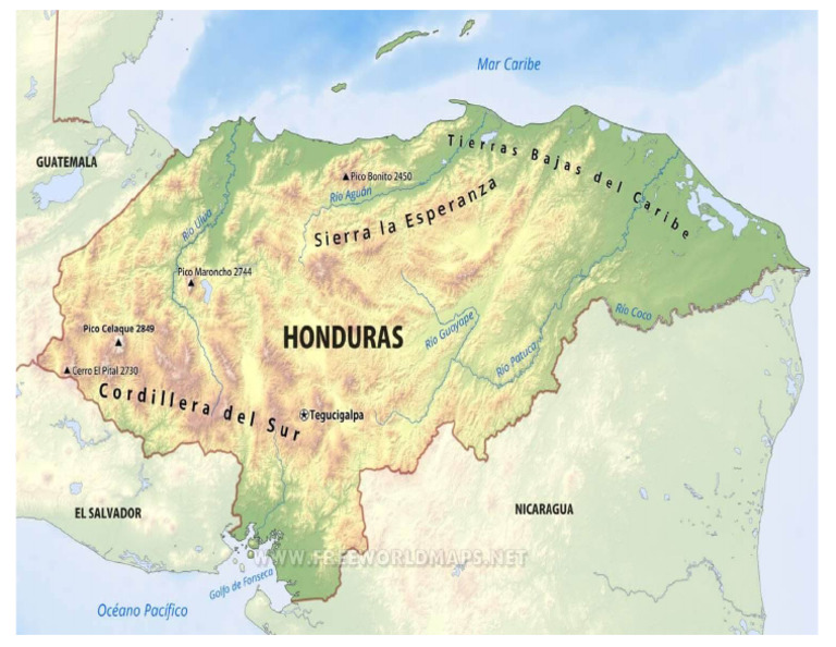 mapa-fisico-de-honduras-pdf