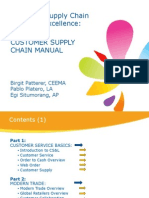 Coe Customer Supply Chain Manual