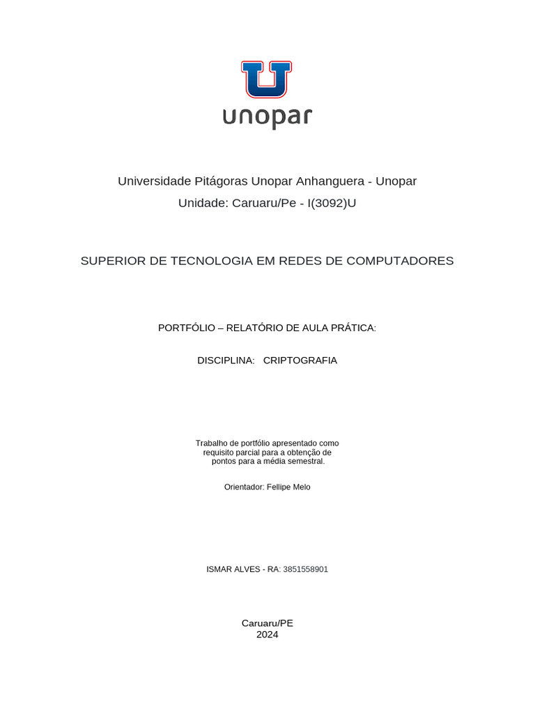 Portifólio Criptografia | PDF image