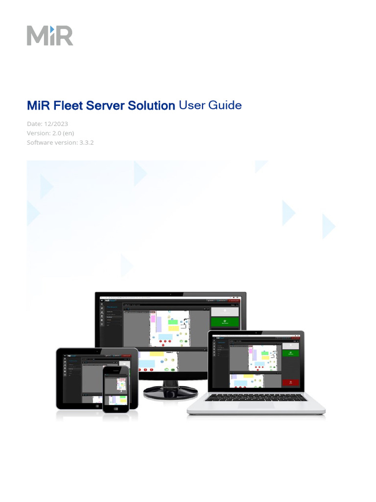 MiR Fleet Server Solution User Guide 2.0 - en | PDF