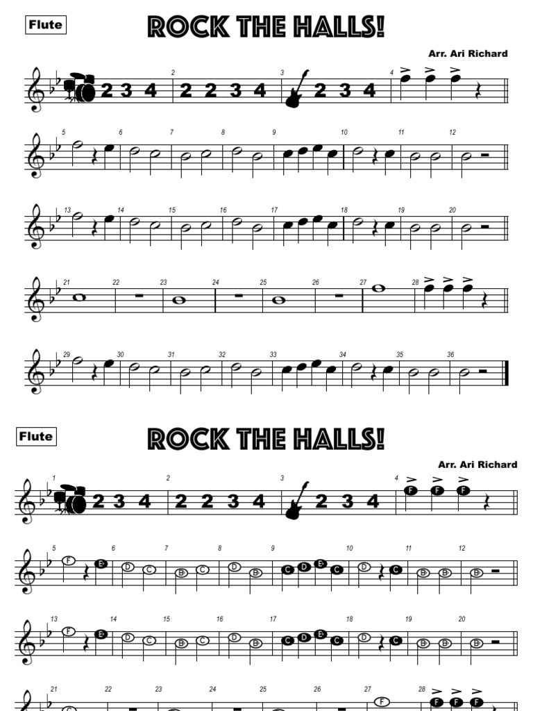 Rock the Halls - All Parts | PDF