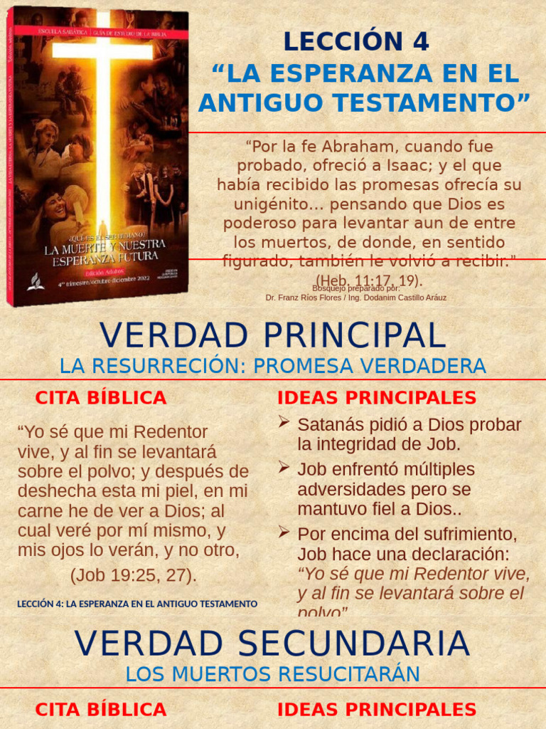 22 Octubre Leccion 4 | PDF