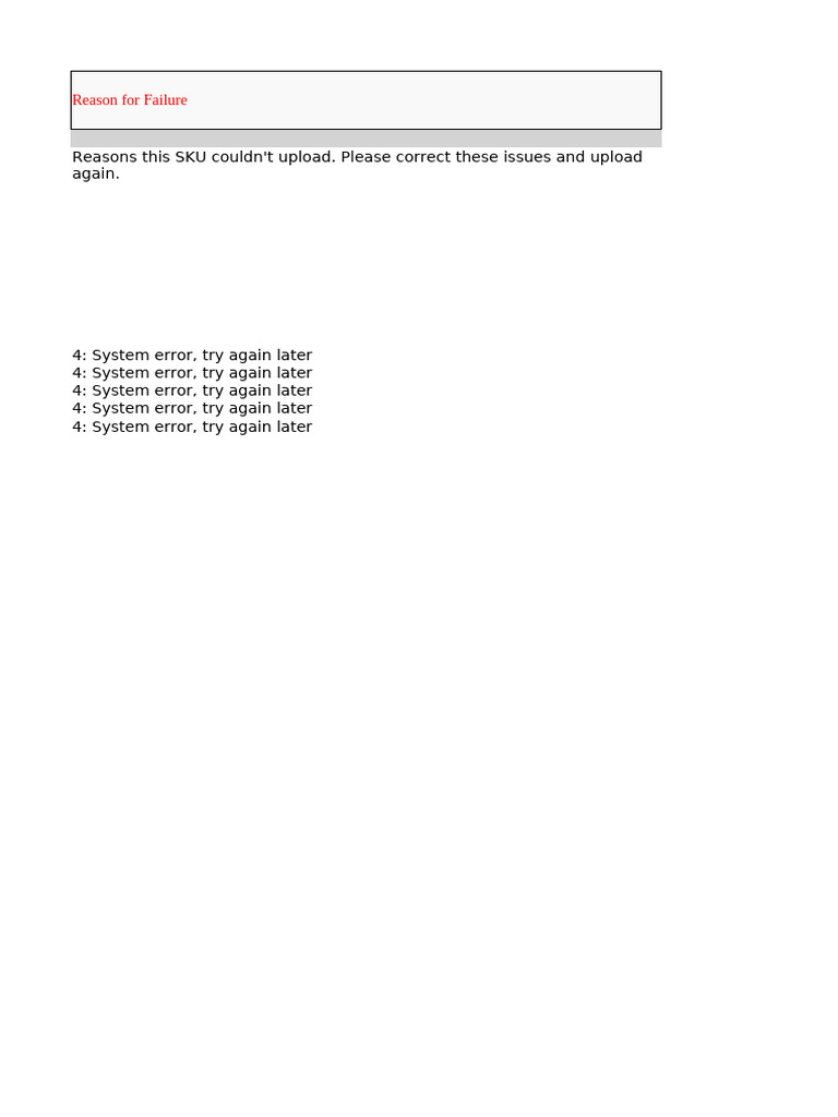 System Error Messages Reference