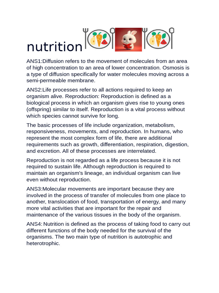 Nutrition Pdf