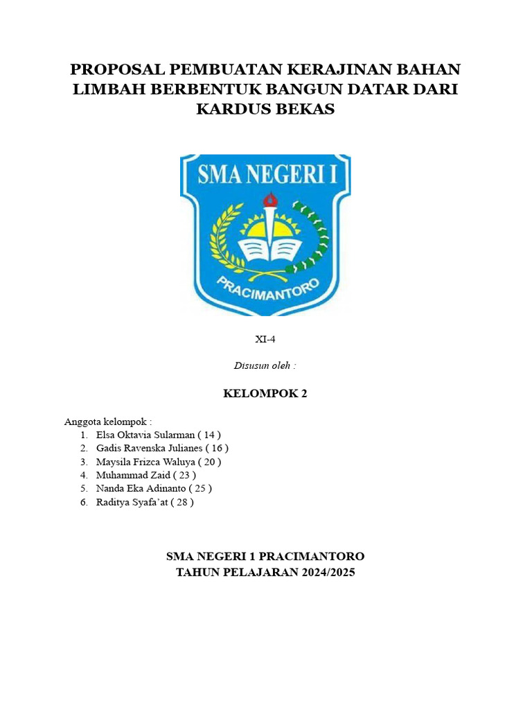 Proposal PKWU | PDF