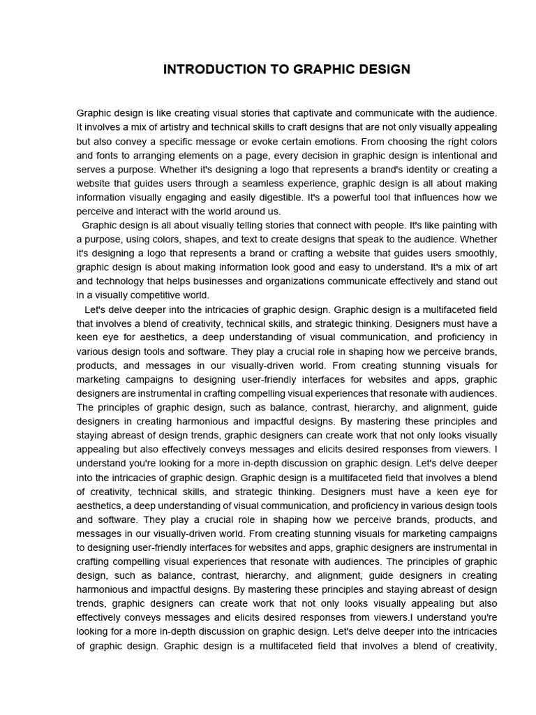 Graphic Design | PDF