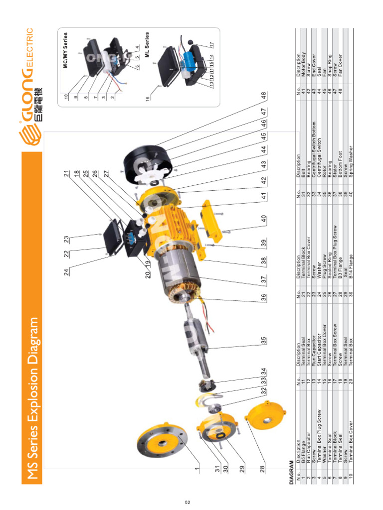 MOTOR - MS - Brochure 60Hz | PDF