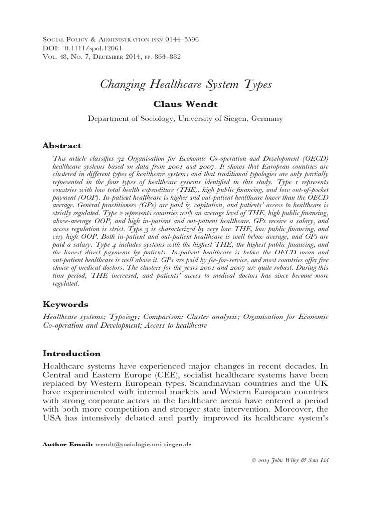 Explain System Types
