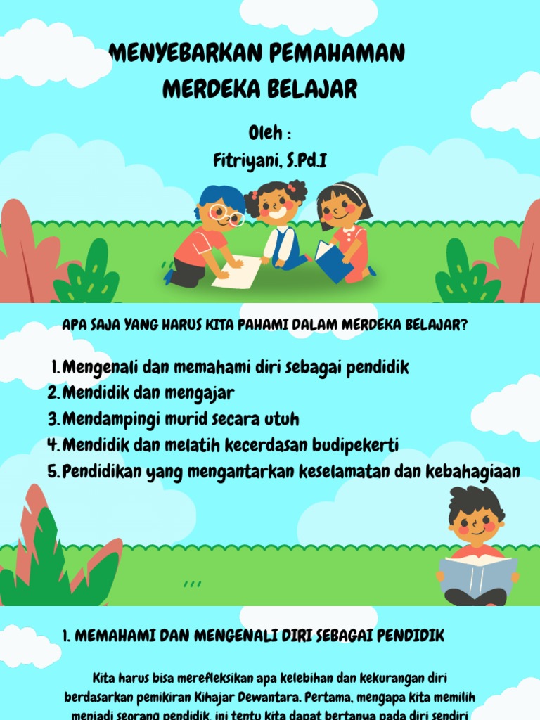 Menyebarkan Pemahaman Merdeka Belaja | PDF