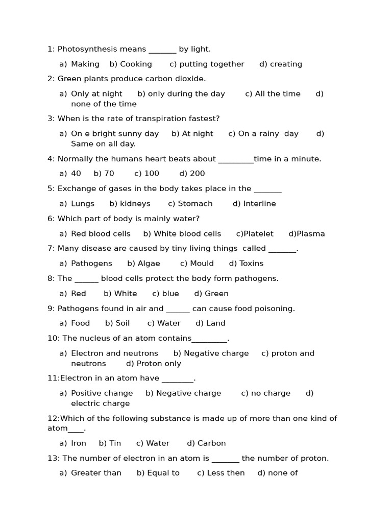 7 Class Science Pdf