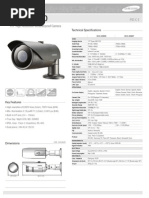 SCO 2080 Specifications