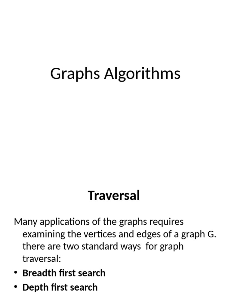 13 Graphsalgo | PDF