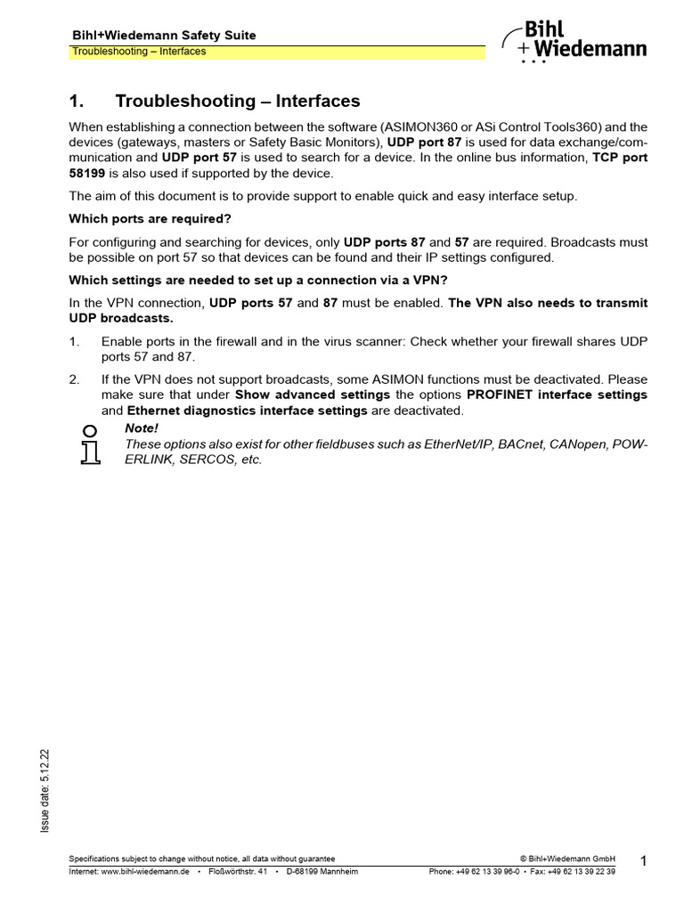 Manual Troubleshooting Interface | PDF