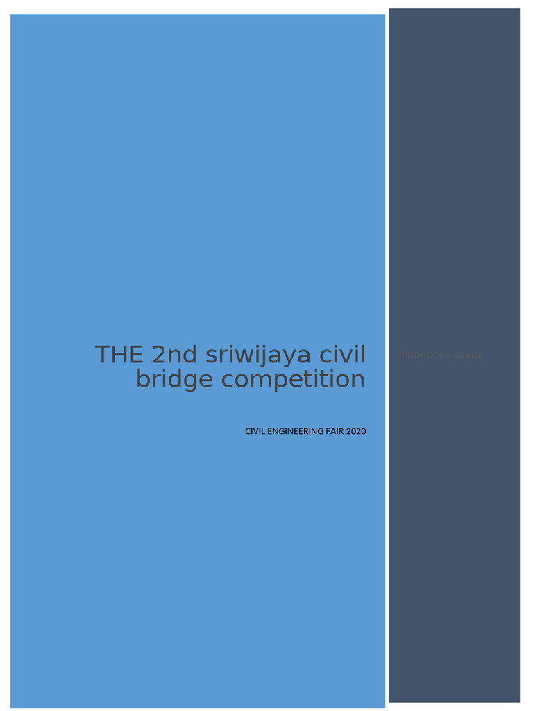 Proposal SCBC 2 | PDF | Art | Technology & Engineering