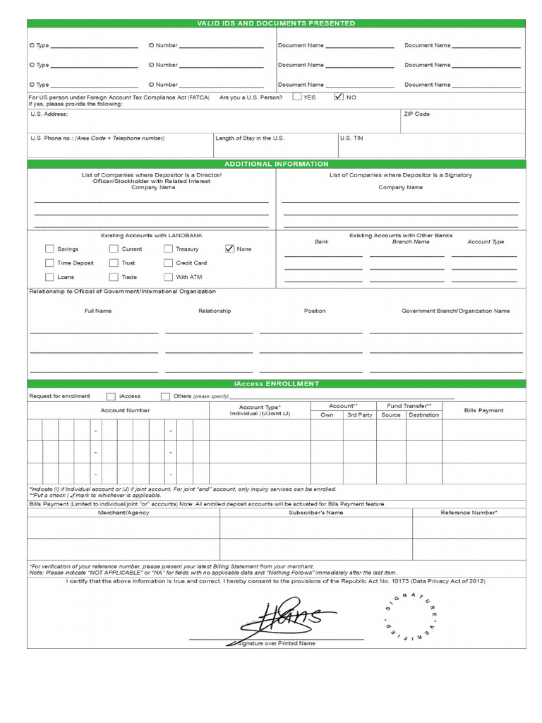 LBP Information Sheet | PDF