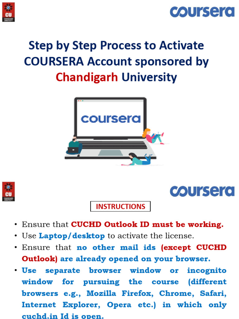 COURSERA Step-by-Step Procedure | PDF