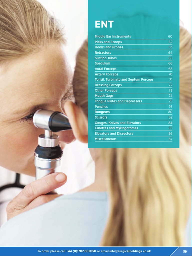 Ent Instruments by DR Taum | PDF