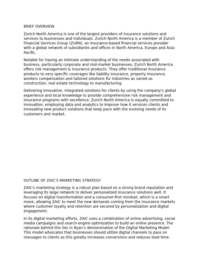 OUTLINE OF ZAIC | PDF