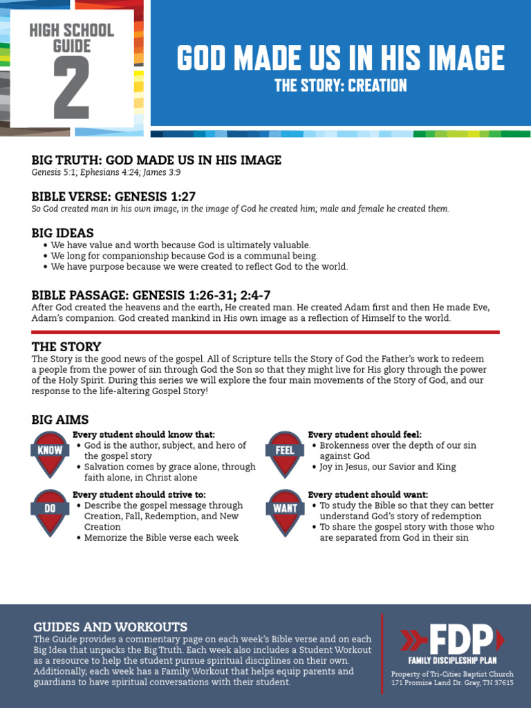 God Made Us In His Image Pdf