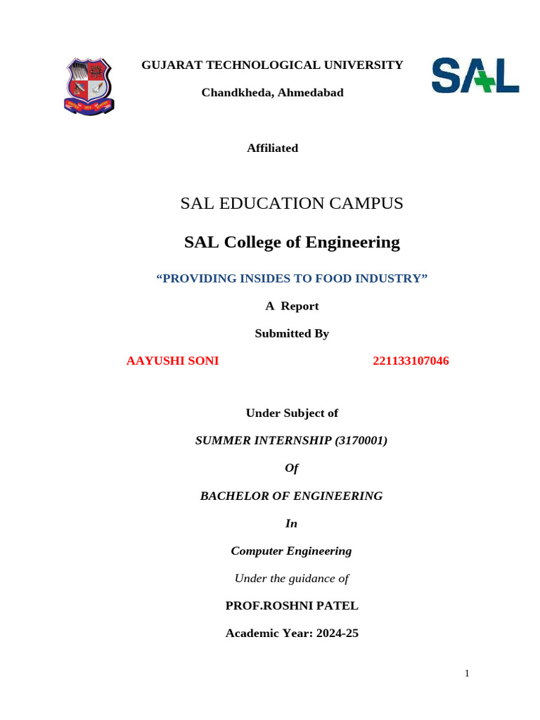 Final Mini Project Report | PDF