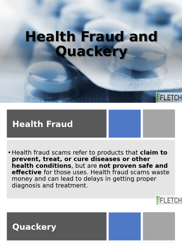 Health Frauds and Quackery | PDF