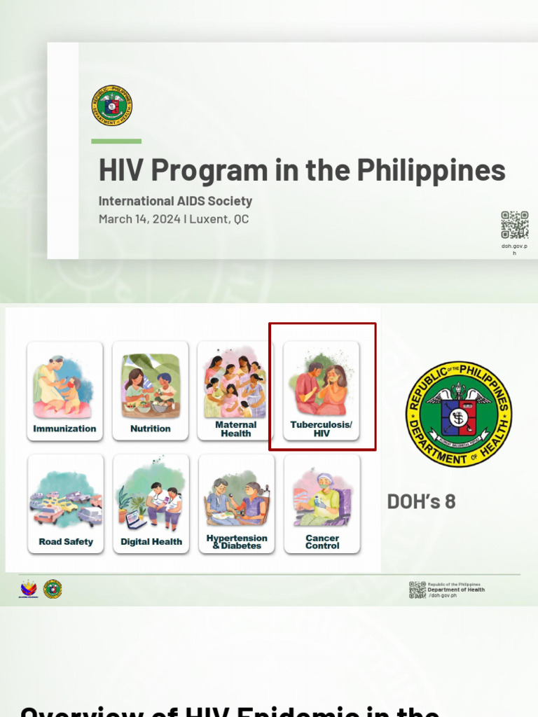 Philippines HIV Epidemic Trends 2024 | PDF | Epidemiology Of Hiv/Aids ...