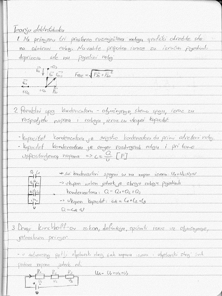 Noa Elektrotehnika Teorija | PDF