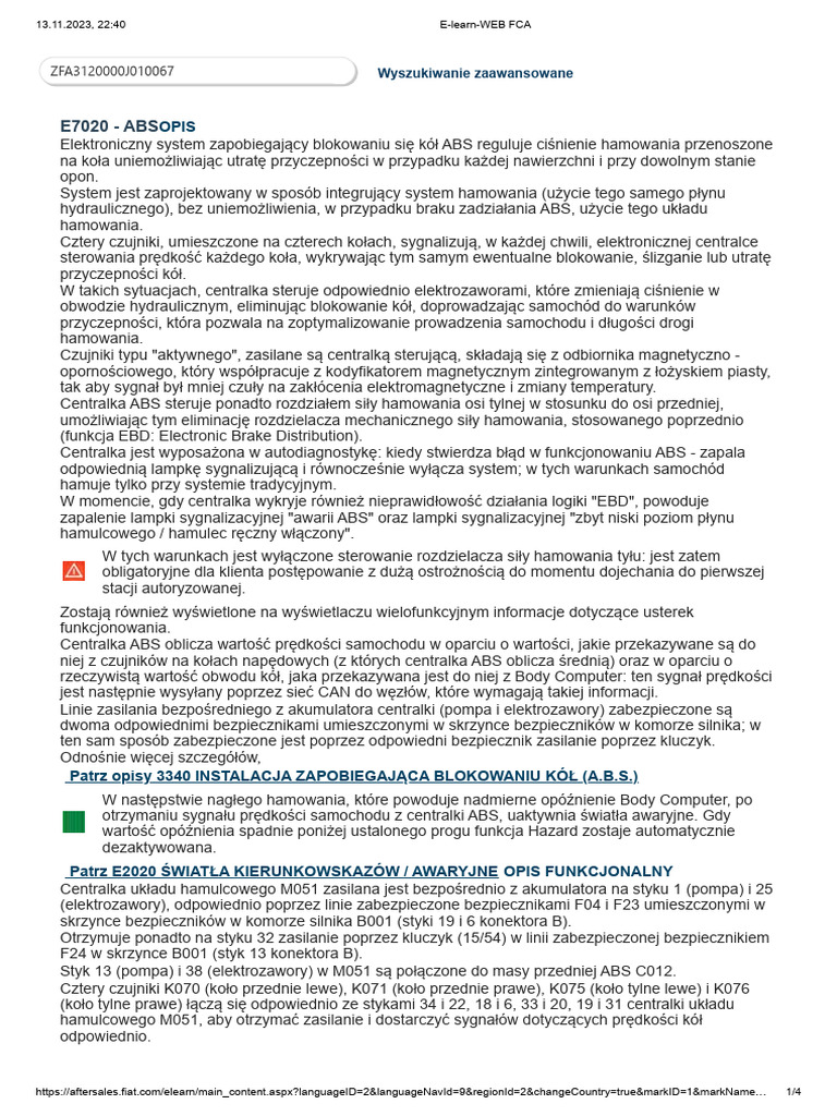 E7020 - Abs: Zfa3120000j010067 | PDF