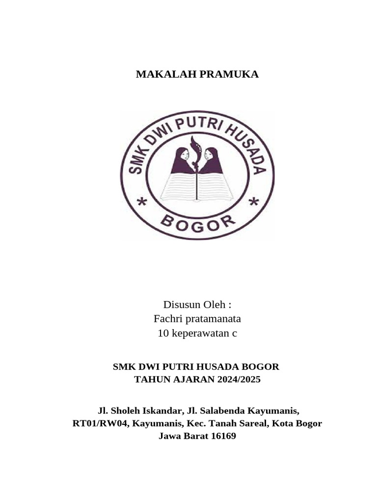 Contoh Makalah Pramuka yang Menarik dan Mudah Dipahami