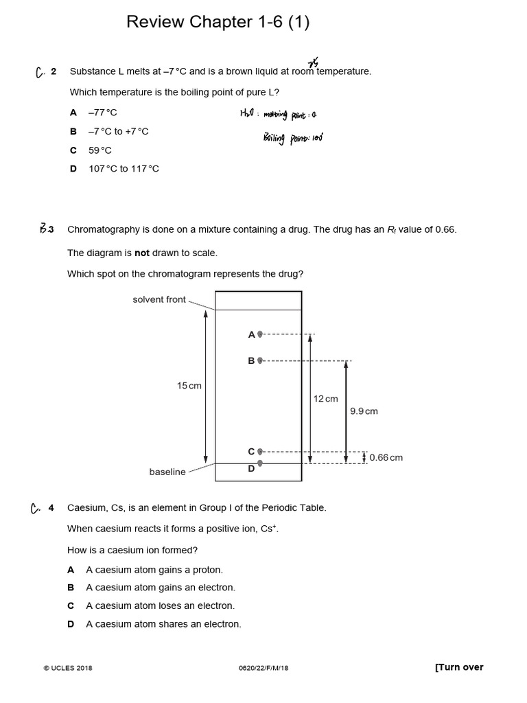 G1 Review Chapter 1-6qp1 | PDF