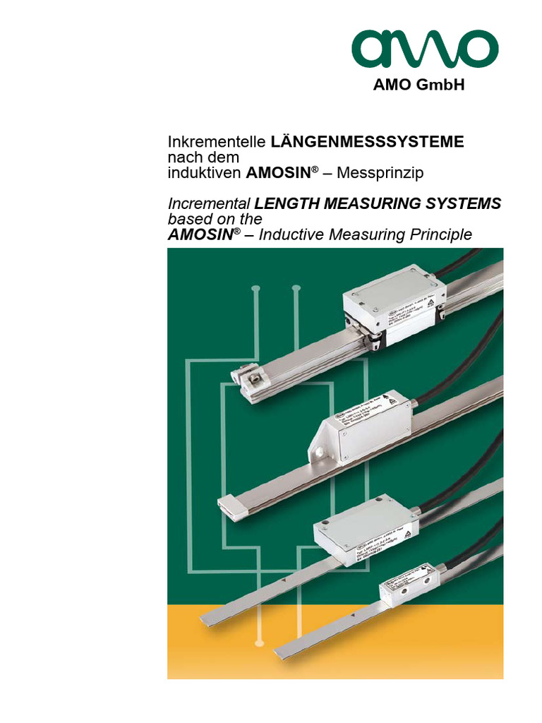 AMO Incremental Linear Measurement Systems Catalog | PDF